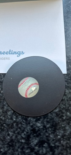 Detroit Tigers 2015 Season Ticket Holder Ornament Card It's Game Time Magnet - Picture 4 of 4