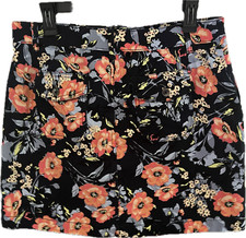 EUC Damska spódnica Croft & Barrow 12 Petite Kwiatowe Spódnica Bawełna Spandex