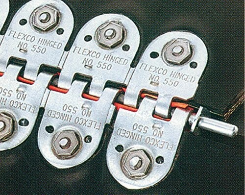 Flexco 375XJ30NC Bolt Hinged Belt Fasteners (Box of 1 Set)