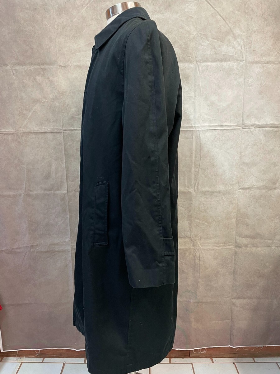 ジャケット・アウター SOFT MACHINE VANGUARD COAT L Whaling Mfg Co. Men's Black Trench Coat Long Sleeve | eBay