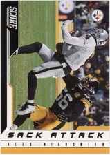 2023 Score #7 Alex Highsmith Sack Attack Pittsburgh Steelers Football Card