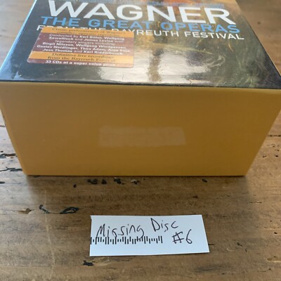 Wagner: The Great Operas from the Bayreuth Festival Bohm *MISSING