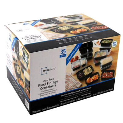 FOOD STORAGE CONTAINERS / 35 PACK / PLANNING & POTION CONTROL / BRAND NEW!