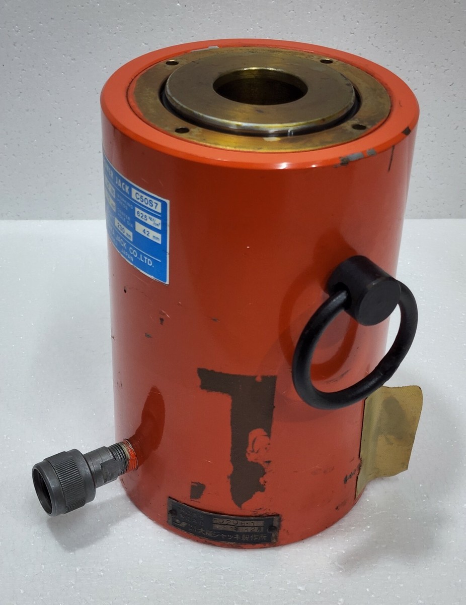 OSAKA JACK C50S7 OJ POWER JACK 50 TON 70mm SINGLE ACTING HOLLOW