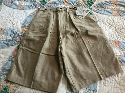 GIRLS FRENCH TOAST TAN SHORTS LIGHT BROWN BERMUDA ADJUSTABLE WAIST NWT 16