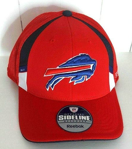 Buffalo Bills Hat Red Reebok Sideline 