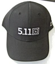 NEW 5.11 BLACK TACTICAL LOGO ADJUSTABLE SNAPBACK HAT/CAP  “Always Be Ready” 2022