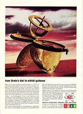 1964 Print Ad Ac Spark Plugs Francis Drake Nautical Tool Orbital Guidance 1964 Print Ad Ac Spark Plugs Francis Drake Nautical Tool Orbital Guidance