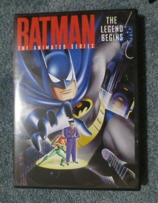 BATMAN THE LEGEND BEGINS DVD THE ANIMATED SERIES