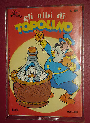 ALBI DELLA ROSA - POI albi di MICKEY MOUSE - N°1206 - mondadori disney year 1977 - home
