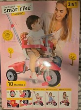 Little Tikes - 3 in 1 - Smart Trike Lollipop - Push Along - Boxato - Rosa - NUOVO