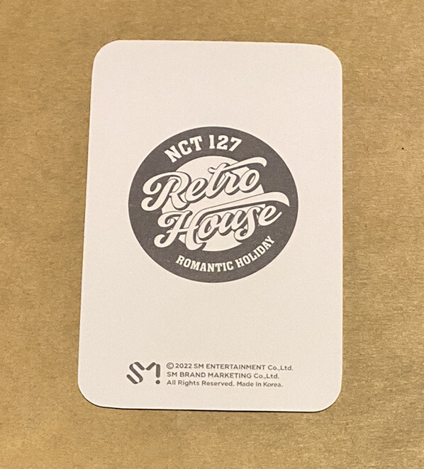NCT 127 Haechan Retro House Random Photo Pack OOTD Concept