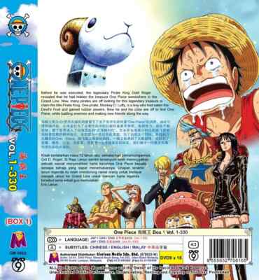 One Piece (Vol. 1-330) Anime DVD English Dubbed All Region | eBay