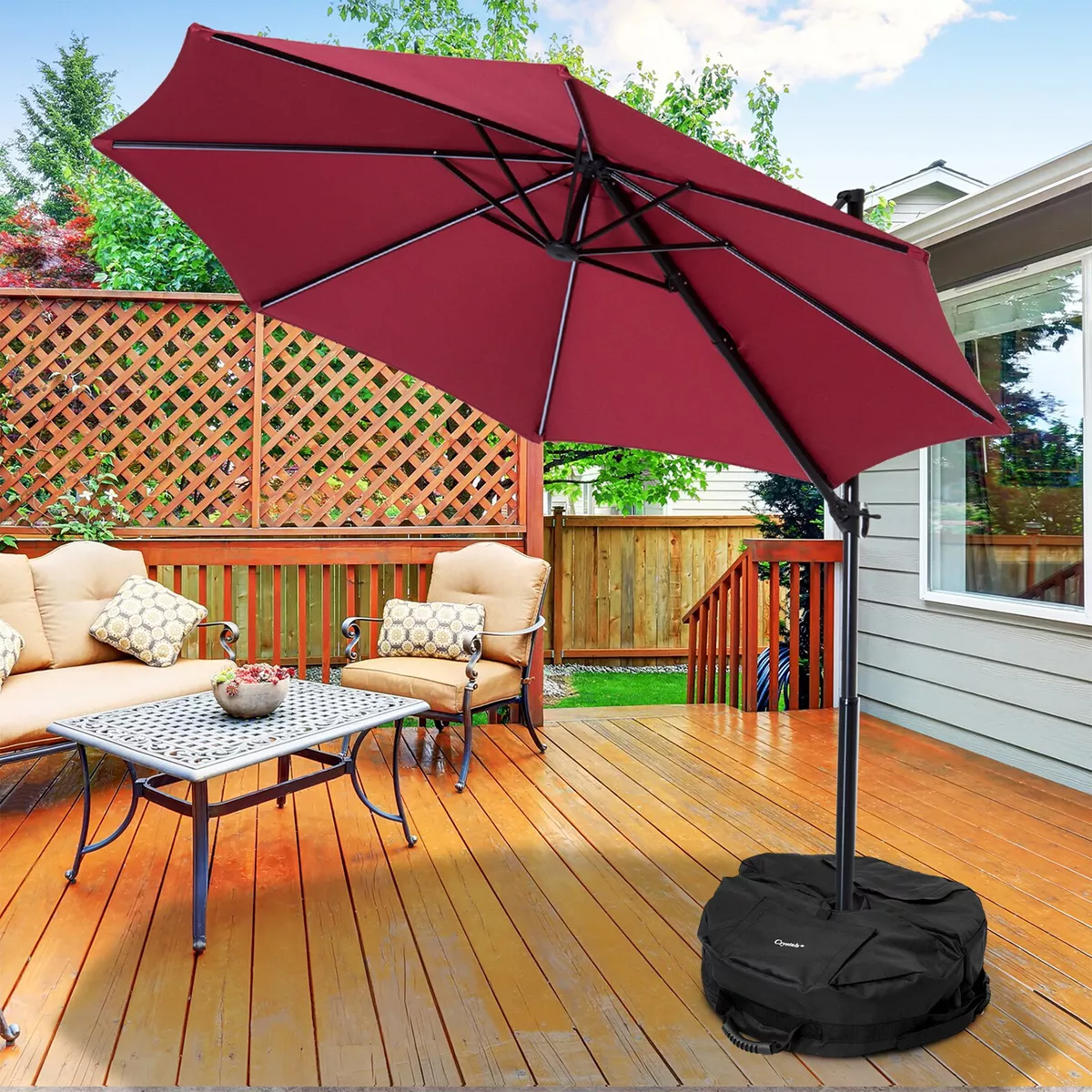 Patio umbrella base weights outlet