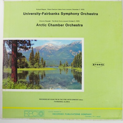 Arctic Chamber Orchestra Wagner Respighi 1975 RPC 08105 LP-7544