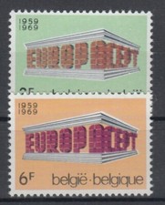 Europa 1969 - BELGIQUE 1489/90 - Neuf** sans charnière -Groupez vos achats- 18C*