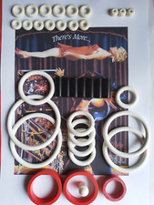 FLIPPER BALLY-THEATRE OF MAGIC-KIT ELASTIQUES CAOUTCHOUC-pinball rubber set