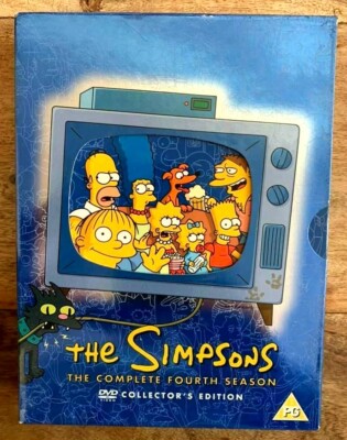 THE SIMPSONS THE COMPLETE FOURTH SERIES COLLECTOR'S EDITION DVD