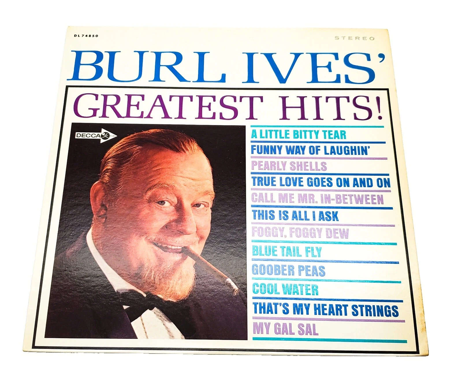 Burl Ives Very Good Plus (VG +) Sleeve Pop Vinyl Records