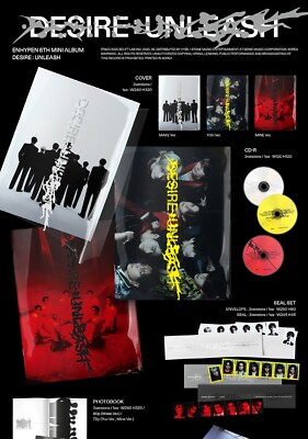 ENHYPEN - DESIRE : UNLEASH [3 ver. SET] 3Album+Extra Photocards