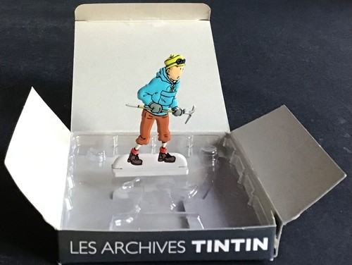 TINTIN Les Archives figurine Tintin au Tibet Atlas 2010 État neuf