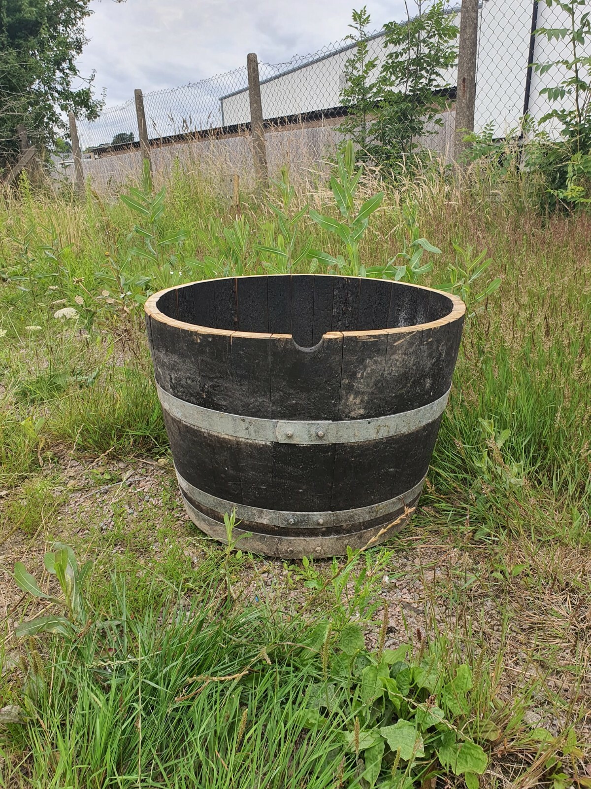 Half Wine Barrels for sale in UK View 51 bargains