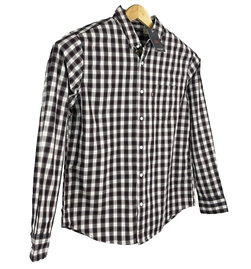 Levi's Cotton Long Sleeve Casual Button-Down Shirts for Men