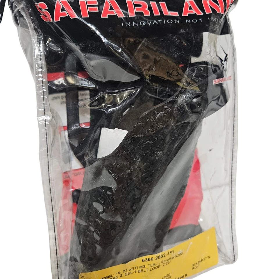 Safariland 6360-2832-481 Basket Weave 6360 Level-II Duty Glock Holster - Image 3 of 4