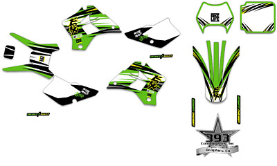 Kawasaki KDX200 KDX220 Graphics Decal KDX 200 220 1995-2008