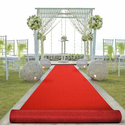Messeteppich roter Teppich VIP Läufer Event Teppich Hochzeitsteppich 1mx 10m DE