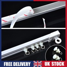 3Meter Plastic Self Adhesive Curtain Track Rail Sliding Kit