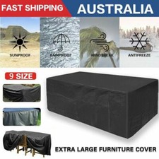 Outdoor Waterproof Furniture Cover Patio Garden Rain Snow UV Table Sofa Couch