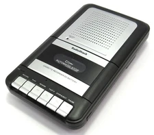 Radio Shack Desktop Cassette Recorder, Battery Powered, Cat. No. 14-109 - Read