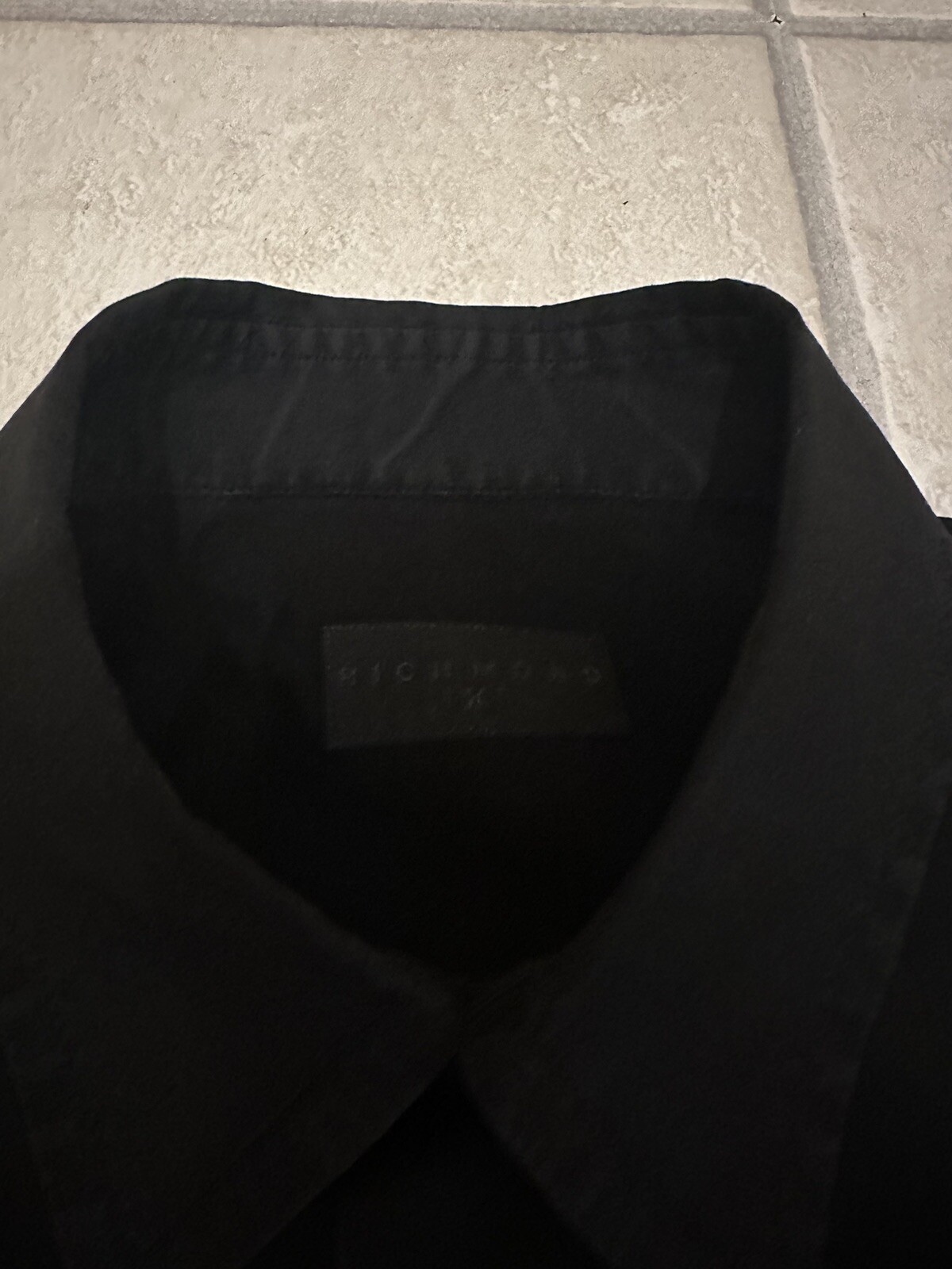 John Richmond X Shirt Complete With Razor Blade Cufflinks Size Uk M RRP £199 Vgc image 2