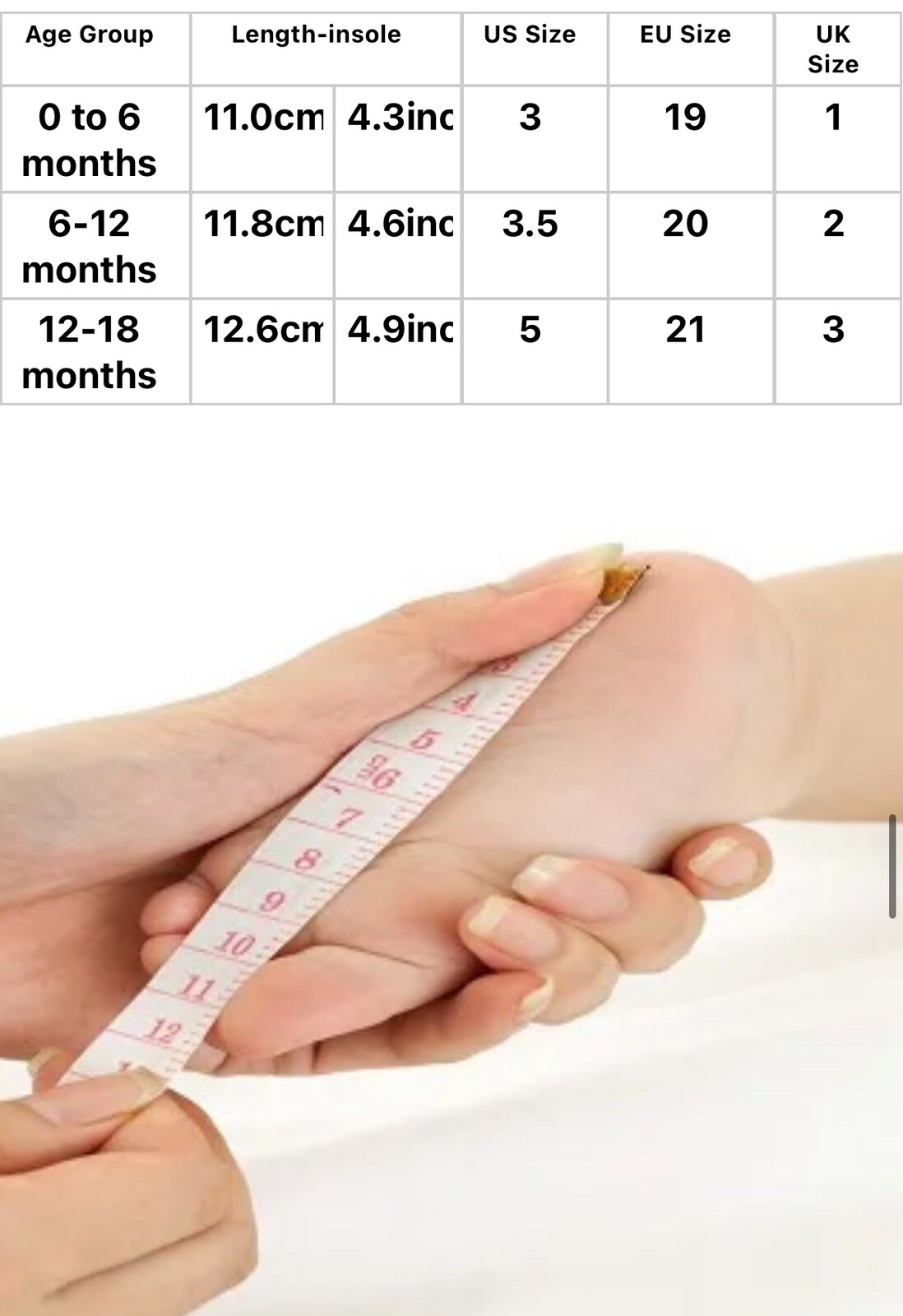 2PAIR DEAL - Baby Shoes Infant Sneakers Casual Shoes Newborn Toddler Size1(11cm)