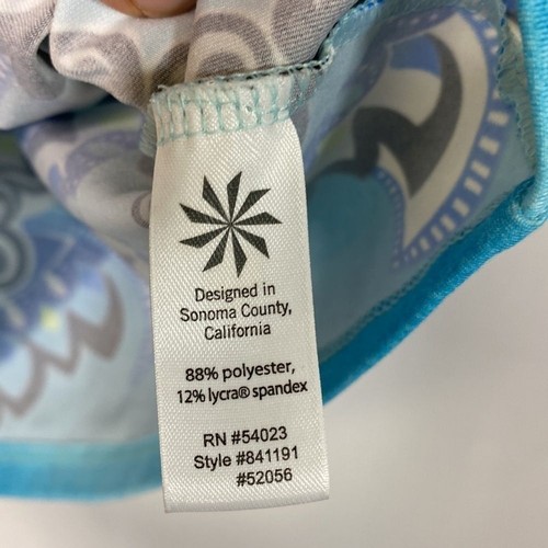 Camiseta sin mangas de yoga con estampado de mandala Athleta talla S - Imagen 4 de 6
