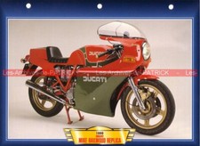 DUCATI 900 MHR Mike Hailwood Replica 1980 : Fiche Moto #001410