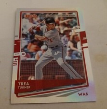 2020 Trea Turner Donruss Milestone Stat Line Variations #108 MINT (46/150)