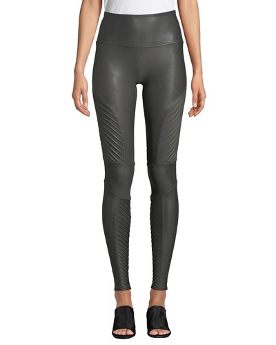 nike one faux leather leggings