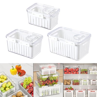 Obst Vorratsbehälter Gemüse Frische Aufbewahrung für Küche Haushalt Obst
