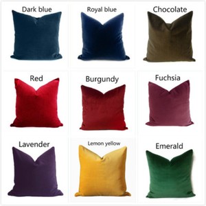 solid color pillow cases