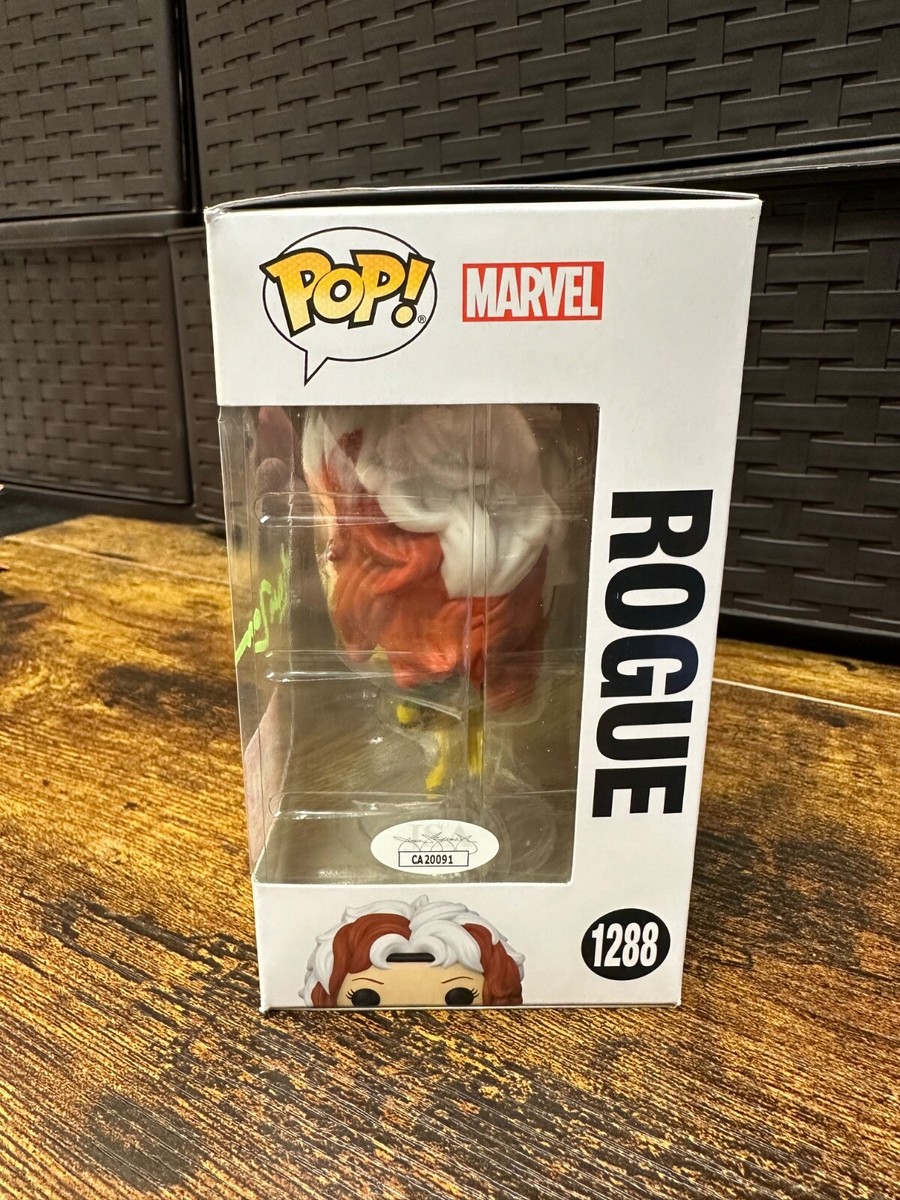 JSA Signed Lenore Zann Funko Pop! Marvel Rogue Amazon Exclusive