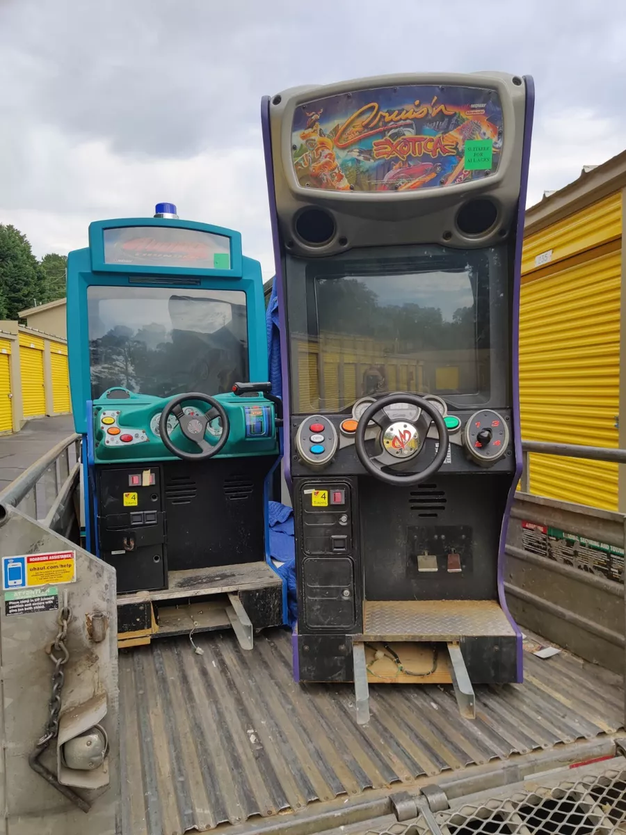 CRUIS'N EXOTICA Sit-Down Arcade Machine Game for sale - 2 SEATS