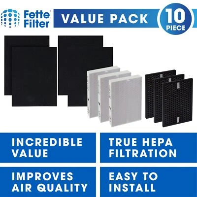 FETTE FILTER Filter Kit Compatible with Honeywell InSight Model # HPA5300B / HPA5350