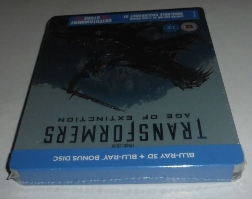 Transformers Age Of Extinction 3D Blu-Ray Steelbook Zavvi Exclusive Limited NEW - Image 3 of 4