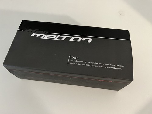 Vision Metron Carbon Bicycle Stem ACR Bike Stem 31.8 x -6° 110. Missing sticker - Picture 2 of 9