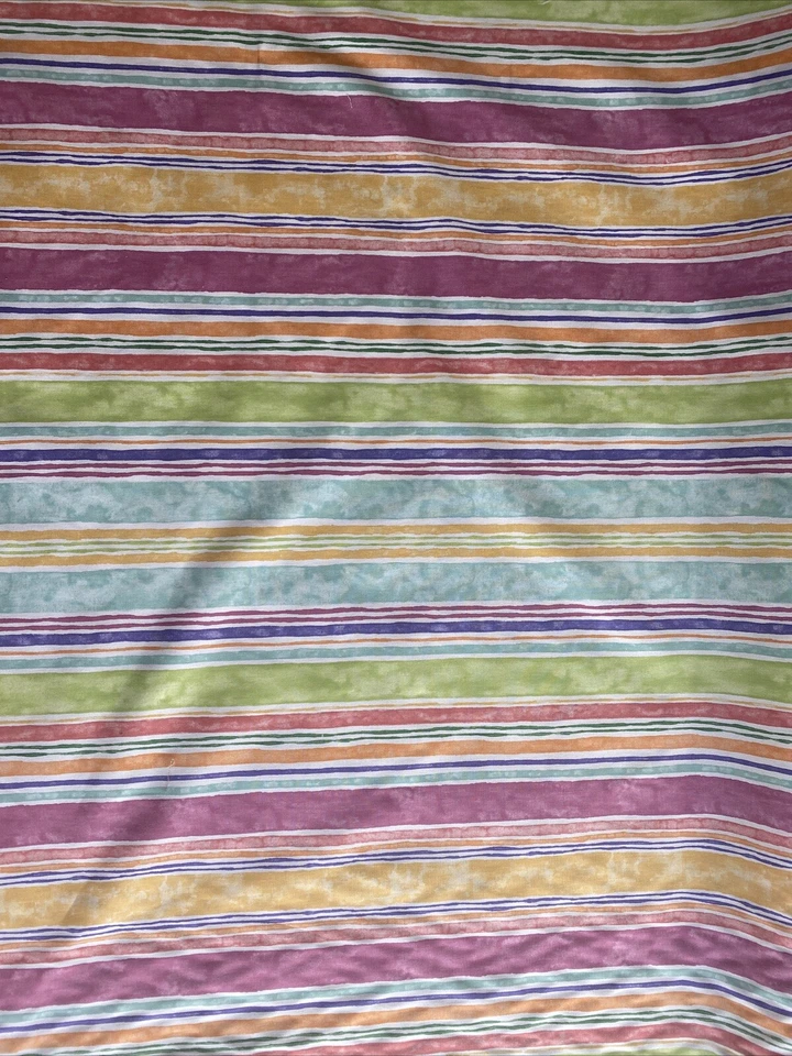 Robert Allen Home Fabric DuPont Teflon Striped Upholstery Drapery Pillows Decor - Image 2 of 4