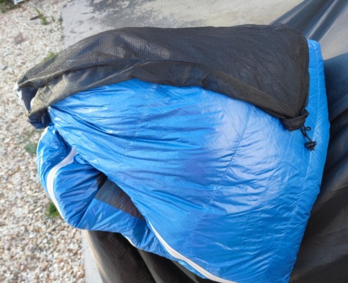 Backpacking Ultralight Duck Down Sleeping Bag ~700FP -3*C Comfort ~1150g - Picture 21 of 22