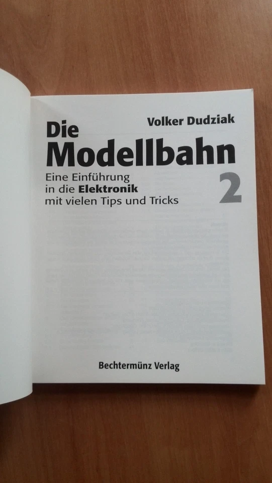 DIE MODELLBAHN ELEKTRONIK   VOLKER DUDZIAK  NEUWERTIG - Bild 2 von 4