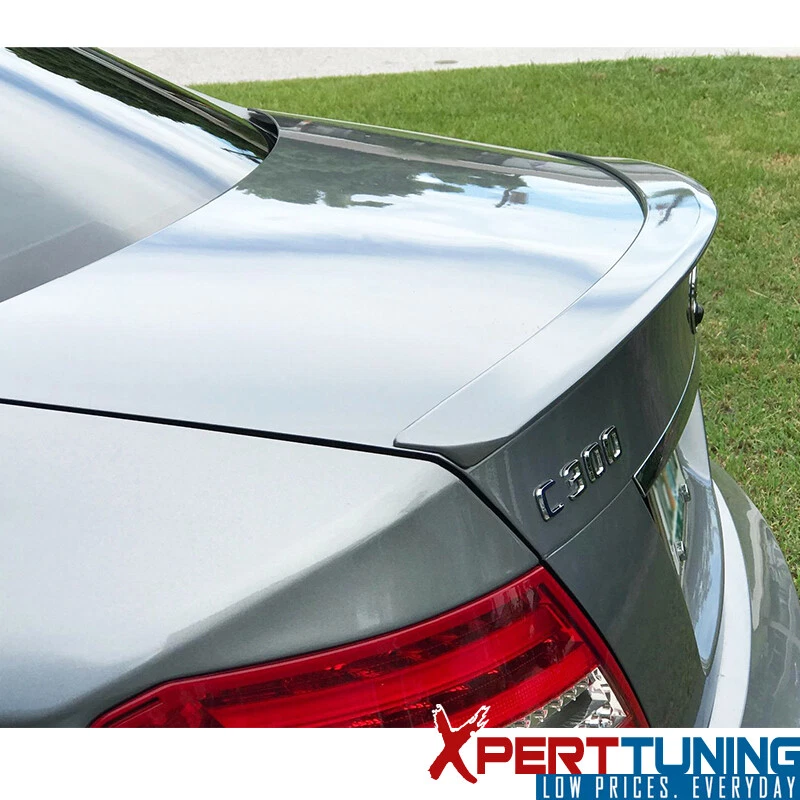 Fits 08-14 Benz C-Class W204 4Dr AMG Style Painted #744 775 Rear Trunk Spoiler Foto 2 de 4